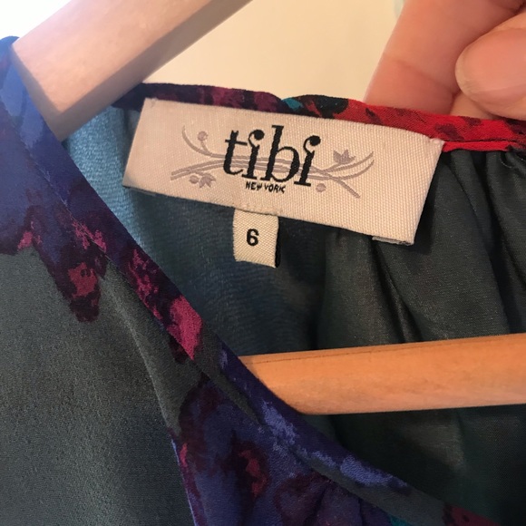 Tibi New York Floral Cocktail Dress - Picture 5 of 7